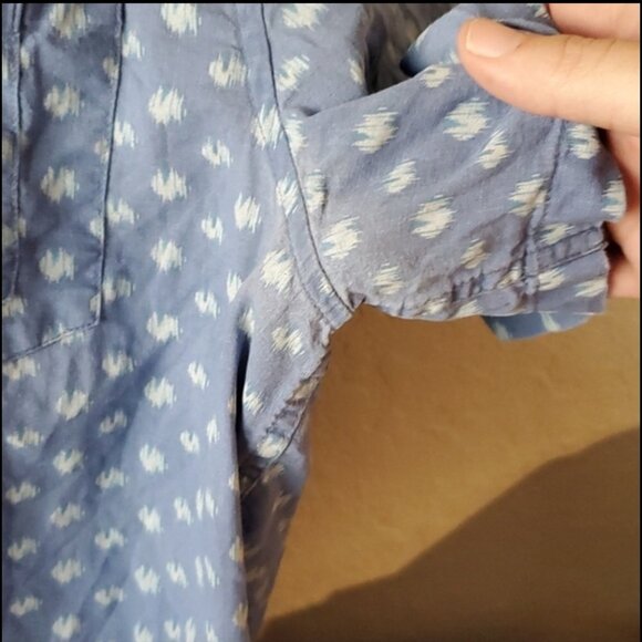 Armani Exchange A | X light blue slim fit button up top - Picture 14 of 14